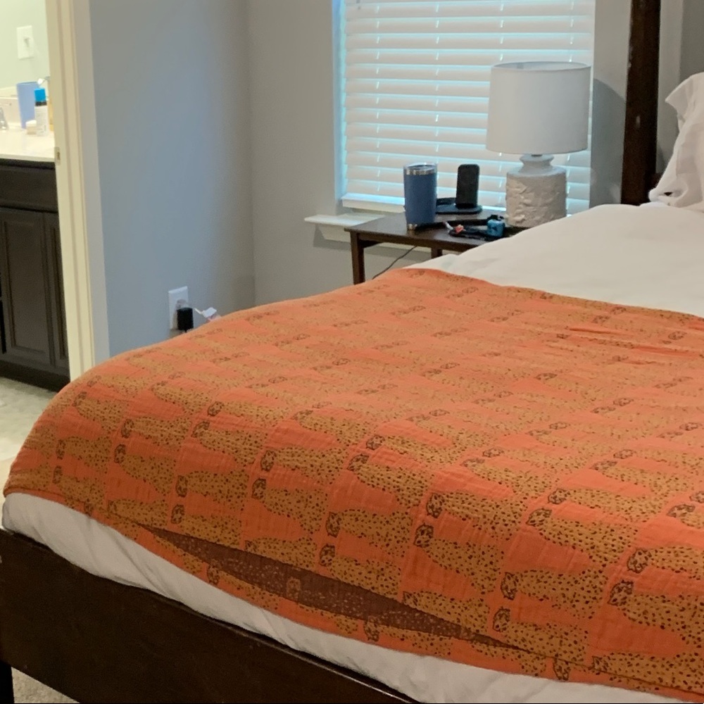 Opalhouse Leopard Blanket Queen/full